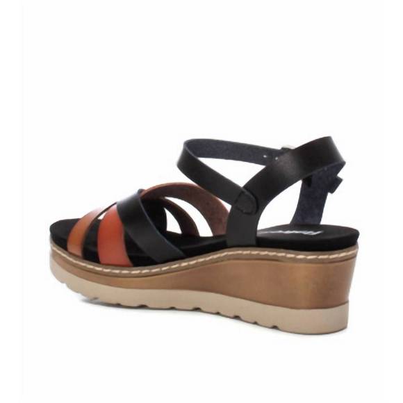 NEW XTI women's sandals in black - Picture 3 of 3